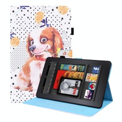 For Amazon Kindle Paperwhite 4 / 3 / 2 / 1 Animal Pattern Horizontal Flip Leather Case with Holder & Card Slots & Photo Frame & 