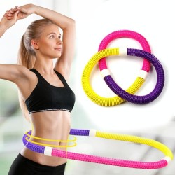 Adult Slimming Circle Waist Trimmer Workout Fitness Exercise Coil Flexible Soft Spring Fitness Circles, 1.45kg / 52.5cm