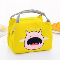 Portable Student Lunch Outdoor Portable Insulation Child Cute Student Lunch Box Bag(Snacks)