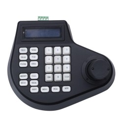 8003H Analog Coaxial Dome Control Keyboard RS485 PTZ, Specification:2 Axis(UK Plug)