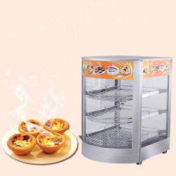DH-1P Three-layer Electrical Heating Holding Cabinet Egg Tart Pizza Bread Food Heating Constant Temperature Holding Display Cabi
