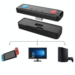 Slim 5.0 Audio Transmitter For Switch/PS4/PC Adapter(Blue Red)