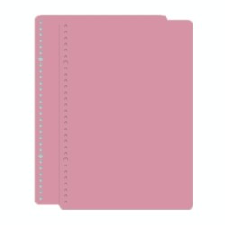 5sets Frosted Loose-Leaf Book Cover DIY Hand Book Cover, Size: B5(Lotus Color)