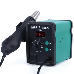 YIHUA 858D AC 220V LED Display Adjustable Temperature Hot Air Gun