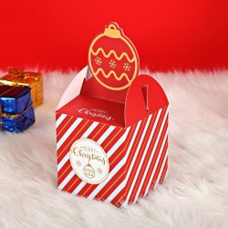 Christmas Eve Apple Packaging Gift Box Candy Box(Red Bell)