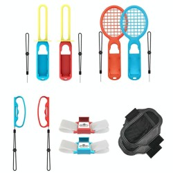 IPLAY HBS-447 10 In 1 Grip + Wrist Strap + Strap + Lightsaber + Racket Sports Set For Nintendo Switch(As Show)