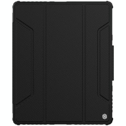 For iPad Pro 12.9 2022 / 2021 / 2020 NILLKIN Bumper Pro Horizontal Flip Leather Tablet Case with Pen Slot & Holder & Sleep / Wak