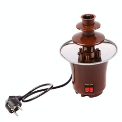 Mini Fountain Creative Design Chocolate Heating Fondue Machine, EU Plug