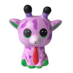 2 PCS TTPU1100 Cartoon Cute Slow Rebound Sika Deer Decompression Toy(Purple)