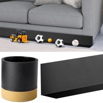PVC Sofa Baffle Under-bed Toy Blocking Strap(Black)
