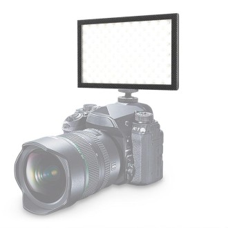 LUXCeO P02 LED Video Light Super Slim Panel 1000LM 3000-6000K Light On-camera Light Selfie Soft Light Video Photography Studio L