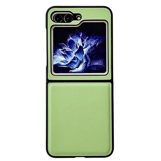For Samsung Galaxy Z Flip5 Morandi PC Shockproof Phone Case(Green)