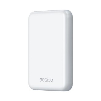 Yesido YP29 MagSafe Magnetic 5000mAh Wireless Fast Charging Power Bank(White)