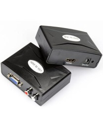 HDMI to VGA Converter with Audio (FY1322)(Black)