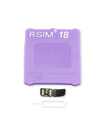 R-SIM 18 Turns Locked Into Unlocked iOS16 System Universal 5G Unlocking Card