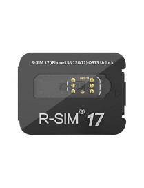 R-SIM 17 Turns Locked Into Unlocked iOS15 System Universal 5G Unlocking Card
