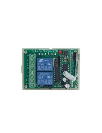 12V Motor Positive and Reverse Remote Control Receiver Board(Without Remote Control)