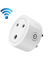 10A Mini Smart WiFi Socket Small South Africa / India Plug Remote Control Timer Switch Electrical Power Adapter with Alexa