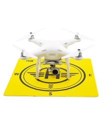 Outdoor Aerial Photography Double-sided Landing Pad For DJI Mavic 3 / Air 2 / Air 2S(Yellow + Black)