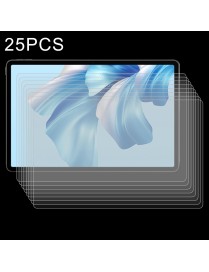 25 PCS 9H 0.3mm Explosion-proof Tempered Glass Film For Huawei MateBook E Go