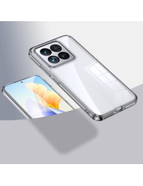 For Xiaomi 14 Pro Armor Clear TPU Hard PC Phone Case(Clear)