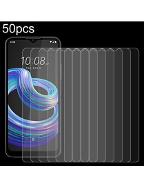 For HTC Wildfire E3 lite 50 PCS 0.26mm 9H 2.5D Tempered Glass Film