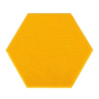 Polyester Fiber Wall Decoration Sound Insulation Cotton Sound Absorbing Board, Style: With Glue (Orange Yellow)