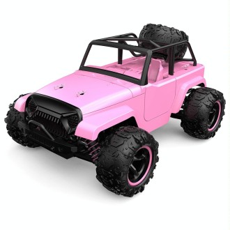 9304E 1:18 Full Scale Remote Control 4WD High Speed Car (Pink)