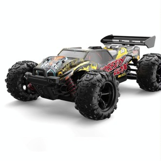 9307E 1:18 Full Scale Remote Control 4WD High Speed Car(Black Yellow)