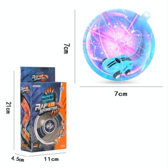S618 360 Degree Rotary Mini High Speed Laser Pocket Car Racing Model Vehicle Toy(Blue)