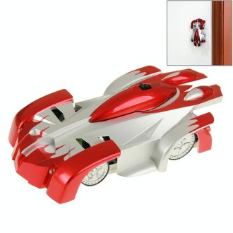 Superior Cool Infrared Control Toy Car Remote Control RC Wall Climber Car Climbing Stunt Car(Red)