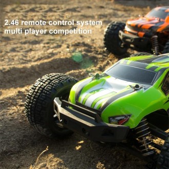 SG-1601 Brush Version 2.4G Remote Control Competitive Bigfoot Off-road Vehicle 1:16 Sturdy and Playable Four-wheel Drive Toy Car