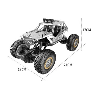 JZRC Alloy Remote Control Off-Road Vehicle Charging Remote Control Car Toy For Children Large Alloy Silver