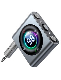 JOYROOM JR-CB2 2 in 1 Bluetooth 5.3 Car Wireless FM Transmitter Receiver(Dark Grey)