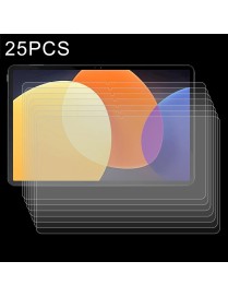 25 PCS 9H 0.3mm Explosion-proof Tempered Glass Film For Xiaomi Pad 5 Pro 12.4
