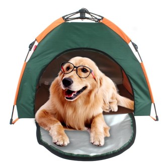 Outdoor Pet Tent Automatic Collapsible Cat House Kennel Rainproof And Sunscreen Portable Pet Kennel Car Dog Tent