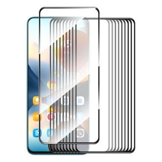 For OnePlus Nord N30 SE 10pcs ENKAY Full Glue High Aluminum-silicon Tempered Glass Film