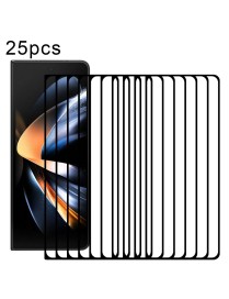 For Samsung Galaxy Z Fold5 25pcs Inner Screen Full Glue Full Cover Screen Protector Tempered Glass Film
