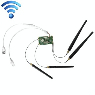 VM5G 1200Mbps 2.4GHz & 5GHz Dual Band WiFi Module with 4 Antennas, Support IP Layer / MAC Layer Transparent Transmission, Applie