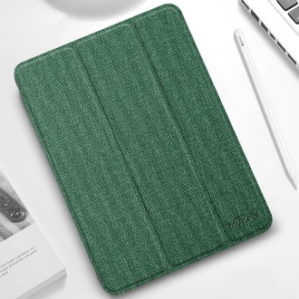 For iPad Pro 12.9 2022 / 2021 / 2020 Mutural YASHI Series TPU + PU Cloth Pattern Texture Horizontal Flip Leather Tablet Case wit