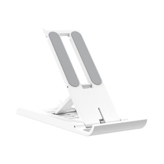 2 PCS K30 Multi-speed Adjustment Desktop Mobile Phone Bracket Notebook Folding Bracket(White)