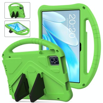 For Teclast M50 HD 10.1 / M50 Pro EVA Shockproof Tablet Case with Holder(Green)