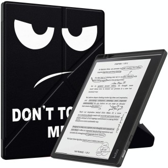 For Kobo Elipsa 2E Painted Deformation TPU Leather Smart Tablet Case(Big Eye ME)