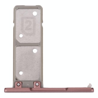 SIM Card Tray + SIM Card Tray for Sony Xperia XA1 Ultra / Xperia XA1(Pink)