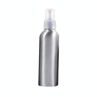 5 PCS Refillable Glass Fine Mist Atomizers Aluminum Bottle, 150ml(Transparent)