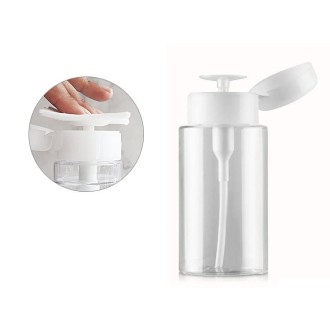 5 PCS Portable Liquid Push Down Pump Dispenser Bottle Empty Plastic Bottle Container, 150ml