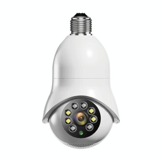 DP31 2.0MP HD Light Bulb WiFi Surveillance Camera, Support Motion Detection, Night Vision, Dual Light Source(White)