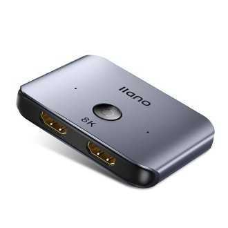 llano LCTS502G HDMI 2 In 1 Out Converter Version 2.1 8K Ultra HD Video