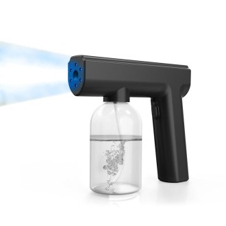 R2 Handheld Portable Blue Light Nano Spray Sterilizer(Black)