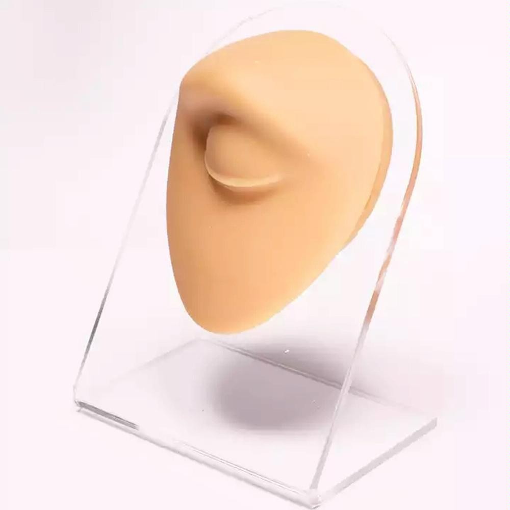 Simulation Facial Features Silicone Model Practice Display Props, Style:Eye(Flesh Color)